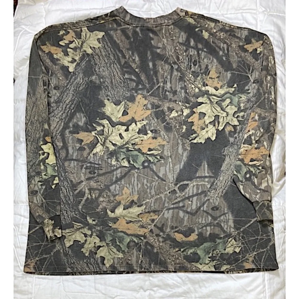 Jerzees Mossy Oak Break Up Long Sleeve Shirt Size 3XL - Picture 2 of 9